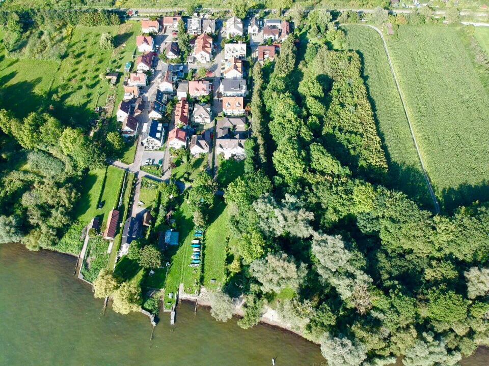 Ferien-Apartment Eisvogel Im Naturschutzgebiet Mit Privatstrand Friedrichshafen Luaran gambar